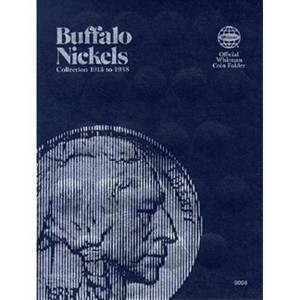 Official Whitman(r) Coin Folder - Buffalo Nickels: 1913-1938 - (Official Whitman Coin Folder) by  Whitman Publishing (Hardcover) - 1 of 1