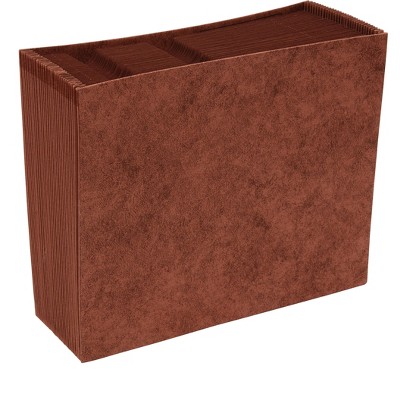 MyOfficeInnovations Letha-Tone Expanding File 1-31 Index Letter Size Brown 119107