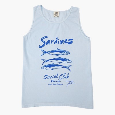 Simply Sage Market Sardines Social Club Garment Dyed Tank