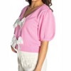 Women's BOW SWEATER TOP - lalavon - 2 of 4