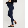 Women's Indigo Blue Secret Fit Over the Belly Stretch Ankle Maternity Jeggings | Motherhood Maternity - 2 of 4