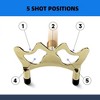 GSE 2-Piece Pool Cue Stick with Brass Screw-on Billiard Bridge Head, Billiard Bridge Stick - 4 of 4