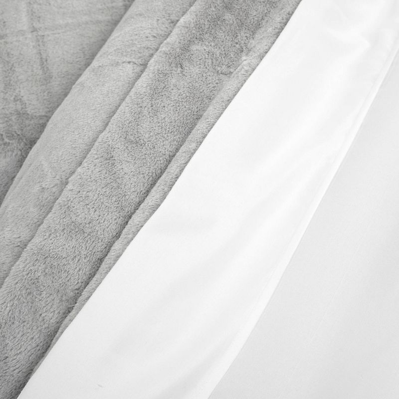 Lush Décor Modern Ultra Soft Faux Fur Light Weight All Season Comforter Bedding Set , 3 of 9
