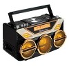 Studebaker SB2165 Portable Avanti Stereo Boombox with Bluetooth, CD, FM Stereo Analog Radio and 15W Subwoofer for High Power Bass - 3 of 4
