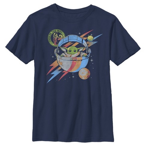 Boy's Star Wars: The Mandalorian Grogu Space Adventure T-Shirt - image 1 of 4