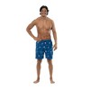 U.S. Apparel Men's 6" Flamingo Bay Swim Trunks | Navy Blue - 3 of 4
