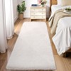 Luxury Shag Area Rugs for Living Room Bedroom Non-Slip Fluffy Soft Shaggy Rug Carpet Indoor Plush 8x10 Rug for Kids Play Room Nursery Home Dorm Decor - 2 of 4