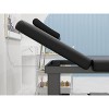 Dolonm 75" Beauty Salon Beauty Bed Modern Massage Bed,4"x4" Square Leg Iron Frame Structure , Adjustable Backrest ,Black - 4 of 4