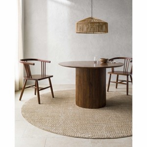 Hauteloom Pabla Tan Speckled Area Rug - 1 of 4