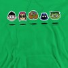 Teen Titans Go Floating Heads Adult Pull-Over Hoodie - 2 of 4