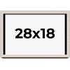 PosterPalooza | Minimalist Shadow Box Silver Picture Frame - UV Acrylic, Backing Board, Hanging Hardware - 2 of 4