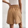 Women's High-Waisted Wide Leg Dress Shorts - Elegant Office Commuter Shorts - 2 of 4