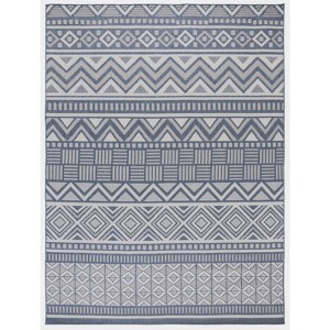 Martha Stewart Courtyard - MSRO318 - Indoor/Outdoor Power Loomed Rugs - 1 of 2