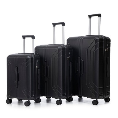 KTMBDW Luggage 3 Piece Set Suitcase Spinner Hardshell Lightweight TSA Lock - 20"/24"/28"