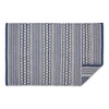 Design Imports Modern Dobby Stripe - French Blue - 2 X 3 Ft - 2 of 4