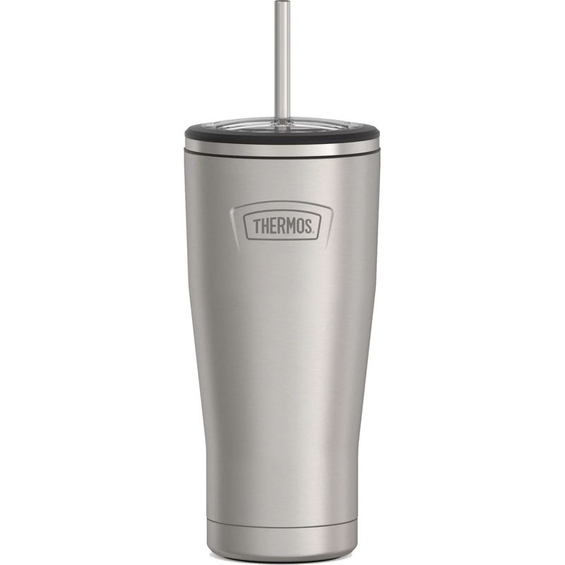 Thermos 24 oz. Icon Insulated Stainless Steel Cold Tumbler with Straw, 1 of 3