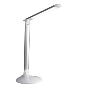 Command Desk Lamp Voice USB (Includes LED Light Bulb) White - OttLite - 1 of 4