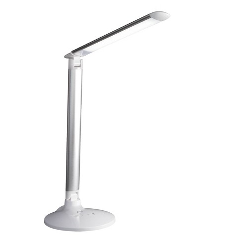 OttLite Entice LED Desk Lamp with Wireless Charging Adjustable Arm