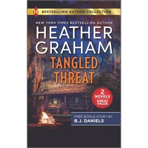 Tangled Threat & Hijacked Bride - Large Print by  Heather Graham & B J Daniels (Paperback) - 1 of 1