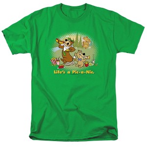Men's Yogi Bear Lifes A Pic A Nic T-Shirt - 1 of 4
