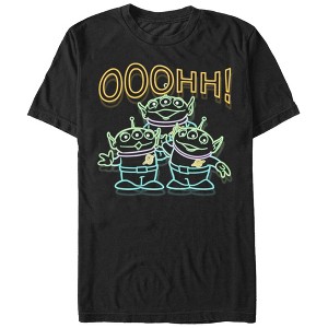 Men's Toy Story Squeeze Toy Aliens T-Shirt - 1 of 4