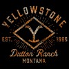 Men's Yellowstone Dutton Ranch Vintage Brand T-Shirt - 2 of 4