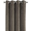 MAYEERTY Curtain Panel Taupe Velvet Modern for Room Darkening Living Room 54"x84" 2pcs - 3 of 4