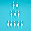 Meri Meri Bowling Pin Candles (Pack of 10) - 2 of 3