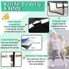 Costway 8FT Recreational Trampoline w/ Ladder Enclosure Net Safety Pad Outdoor - 3 of 4