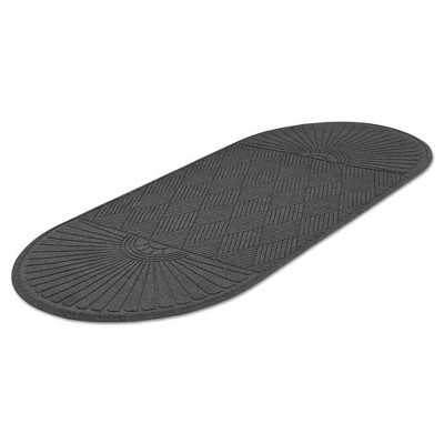 Guardian Ecoguard Diamond Floor Mat, Double Fan, 36 X 96, Charcoal : Target