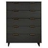 Tall Granville Modern 5 Drawer Dresser - Manhattan Comfort - 2 of 4