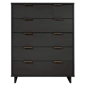 Tall Granville Modern 5 Drawer Dresser - Manhattan Comfort