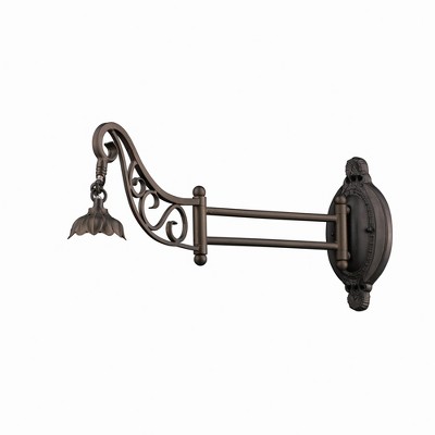 Elk Home Lorne Quay 1 - Light Swing Arm Lamp in  Tiffany Bronze
