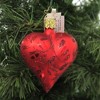 Inge Glas 3.25 In Delights Red Heart Valentines Day Love Tree Ornaments - 3 of 3