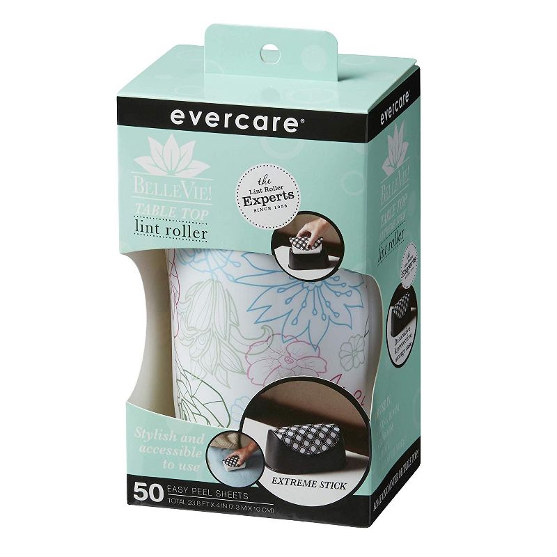 Evercare Table Top Lint Roller With 50 Layer, 1 of 5
