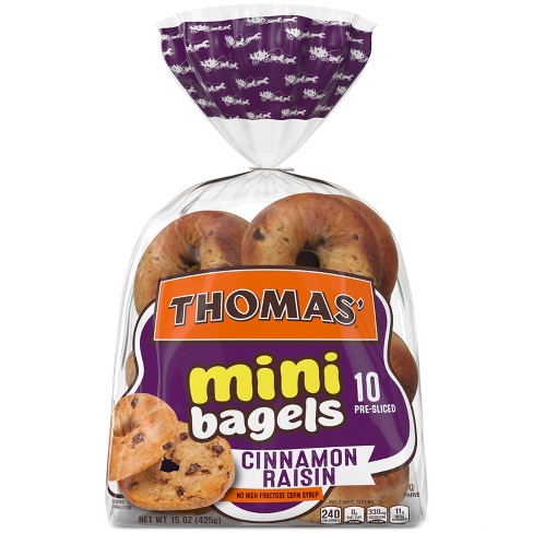 Thomas' Cinnamon Raisin Mini Bagels - 18oz - image 1 of 4