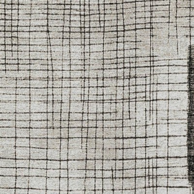 HomeRoots 10' X 14' Ivory And Black Geometric Washable Indoor Outdoor Area Rug