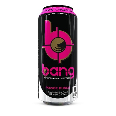BANG Power Punch Energy Drink - 16 fl oz Can