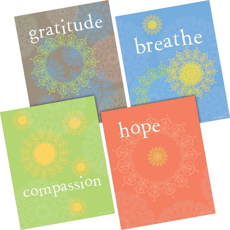 Set of 8 Be Kind Motivational Art Prints - Barker Creek - Inspiring Quotes, Classroom Decor, Teaching Aid, Colorful Wall Art, 3 of 5