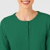 Wink W123 Women's Crew Neck Warm Up Jacket - 3 of 4