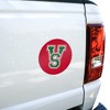 Mississippi Valley State University Secondary Logo Automotive Car Window Locker Circle Bumper Sticker - 4 of 4