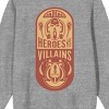 Survivor Heroes vs. Villains Adult Heather Gray Crew Neck Sweatshirt - 2 of 3
