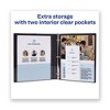 Avery Framed View Heavy-Duty Binders, 3 Rings, 0.5" Capacity, 11 x 8.5, Navy Blue - 4 of 4