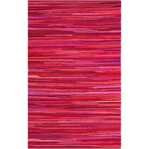 Rag Rug RAR130 Hand Woven Indoor Rugs - Safavieh - 1 of 4