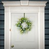 20" Artificial Blue Floral Spring Wreath with Pastel Eggs and Berries - National Tree Company - 2 of 3