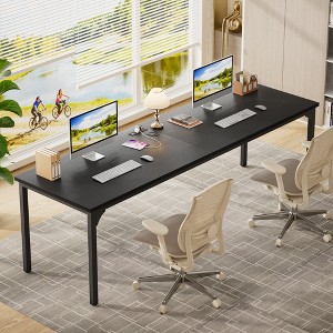 Aheaplus 78.8'' W Rectangle Computer Desk - 1 of 4