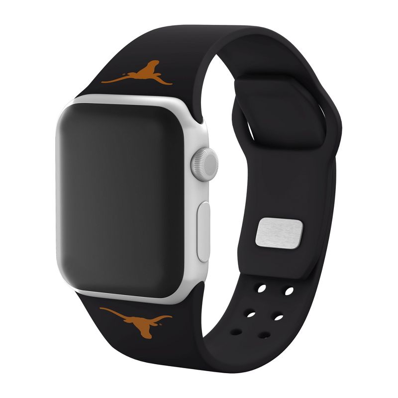 NCAA Texas Longhorns Silicone Apple Watch Band , 1 of 4