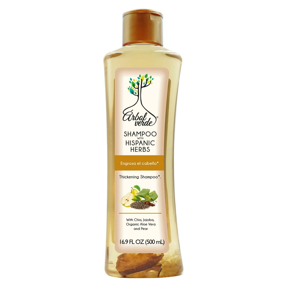 Photos - Hair Product Arbol Verde Hair Thickening Shampoo with Hispanic Herbs - 16.9 fl oz