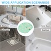 Unique Bargains Silicone Tub Stopper Floor Drain Cover, Anti-Odor Bathtub Drain Mat Plugs Sewer Stopper for Balcony - 3 of 4