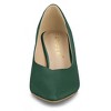 Allegra K Women's Pointed Toe Low Kitten Heel Dress Pumps - 2 of 4